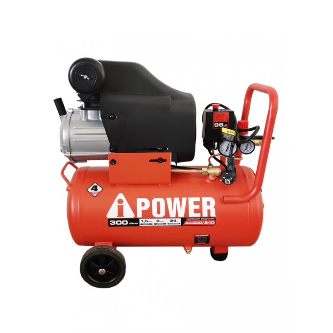 Компрессор поршневой масляный A-IPOWER AC300/24D 50103